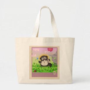 Tanuki Taschen-Tasche Jumbo Stoffbeutel