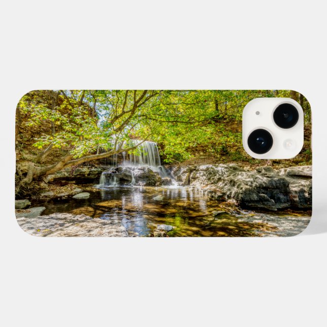 Tanyard Creek Wasserfall im Herbst Case-Mate iPhone 14 Hülle (Rückseite (Horizontal))