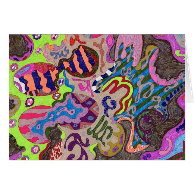 "Tanz" Abstrakt (Vorderseite (Horizontal))