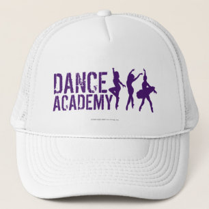 Tanz Acadmey Tänzer-Silhouette-Logo Truckerkappe