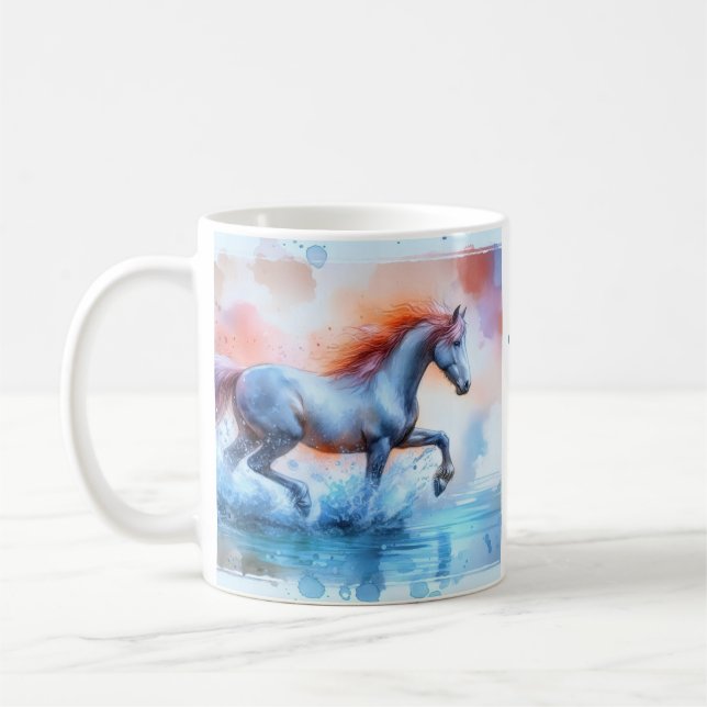 Tanz auf dem Unsichtbaren, wunderschöne Tasse (Links)