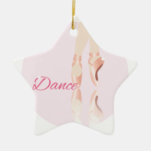 Tanz Ballet Slipper Keramikornament