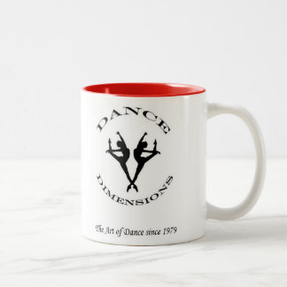 Tanz bemisst Kaffee-Tasse Zweifarbige Tasse