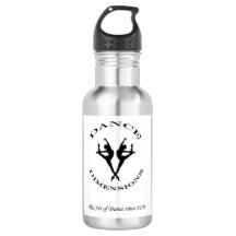 Tanz bemisst Wasserflasche