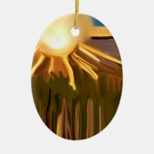Tanz der Abstrakten Kakteen Keramik Ornament