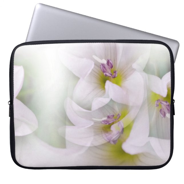 Tanz der Blume Laptopschutzhülle (Vorderseite)