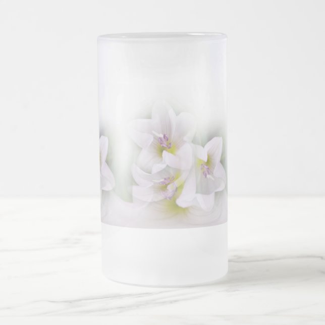 Tanz der Blume Mattglas Bierglas (Mittel)