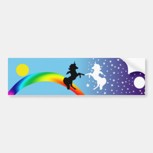 Tanz der Einhörner Autoaufkleber