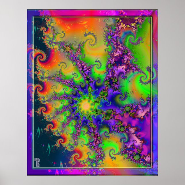 Tanz der Multiversen Variation 4 Poster (Vorne)