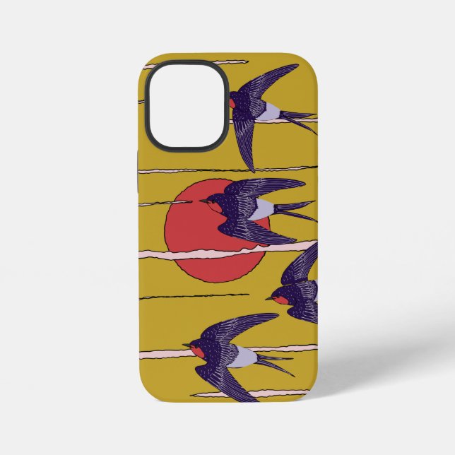 Tanz der Schwalben iPhone 12 Mini Hülle (Rückseite)