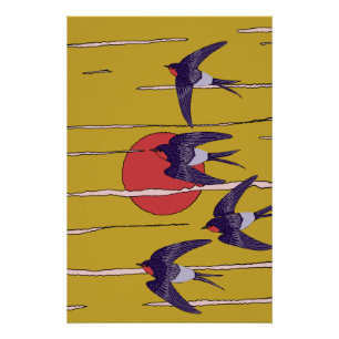 Tanz der Schwalben Poster