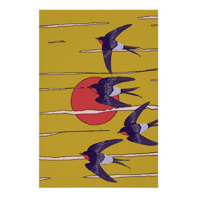 Tanz der Schwalben Poster (Vorderseite)