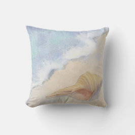 Tanz der Sea Trumpet Muschel Beach Sand Kissen