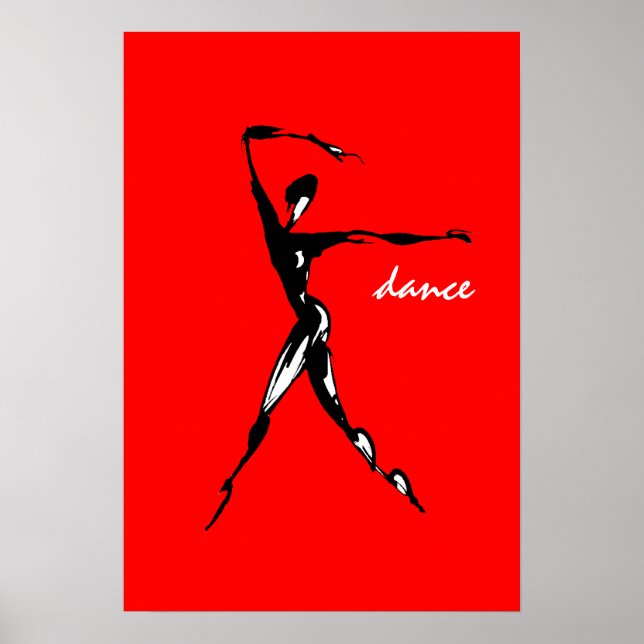 Tanz . der Tänzer Poster (Vorne)