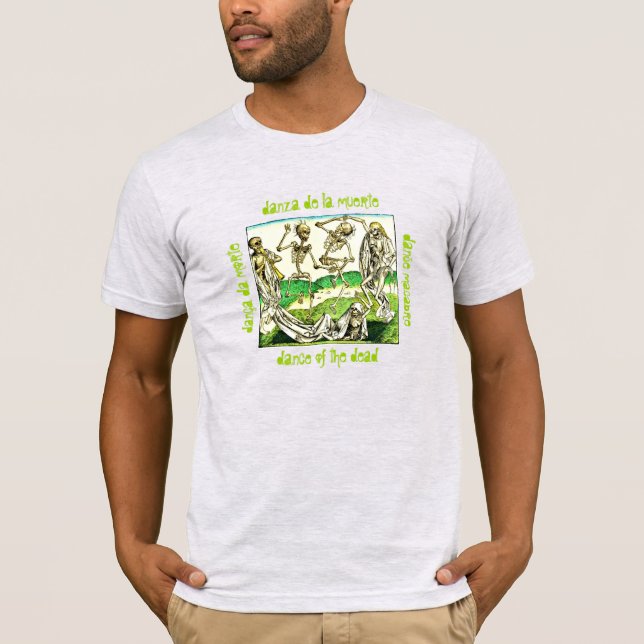 Tanz der Toten - Basic Bella Leinwand T - Shirt (Vorderseite)