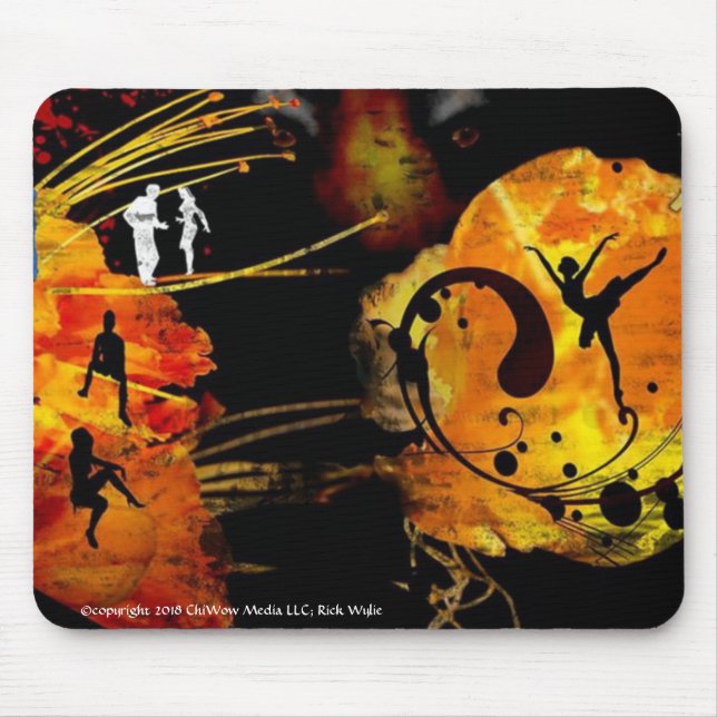 Tanz des Lebens Mousepad (Vorne)