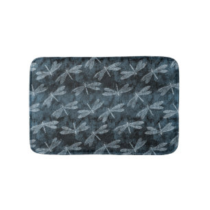 Tanz des Libellen-eleganten aquamarinen Grüns Badematte