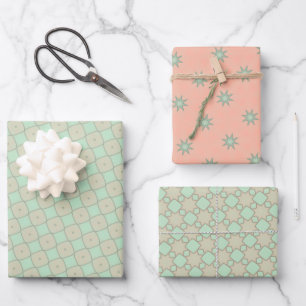 Tanz des Set zum Umblättern von Farbpapier Geschenkpapier Set