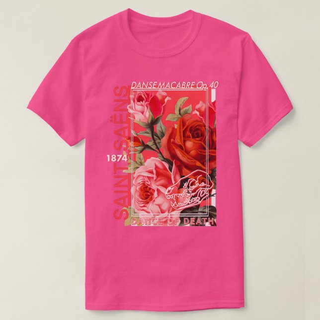 Tanz des Todes Danse Macabre T-Shirt (Design vorne)