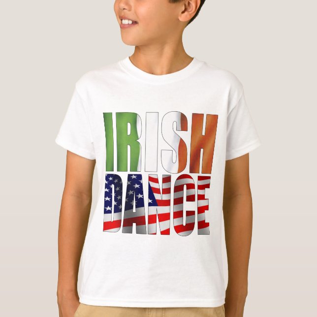 Tanz-Flaggen T-Shirt (Vorderseite)