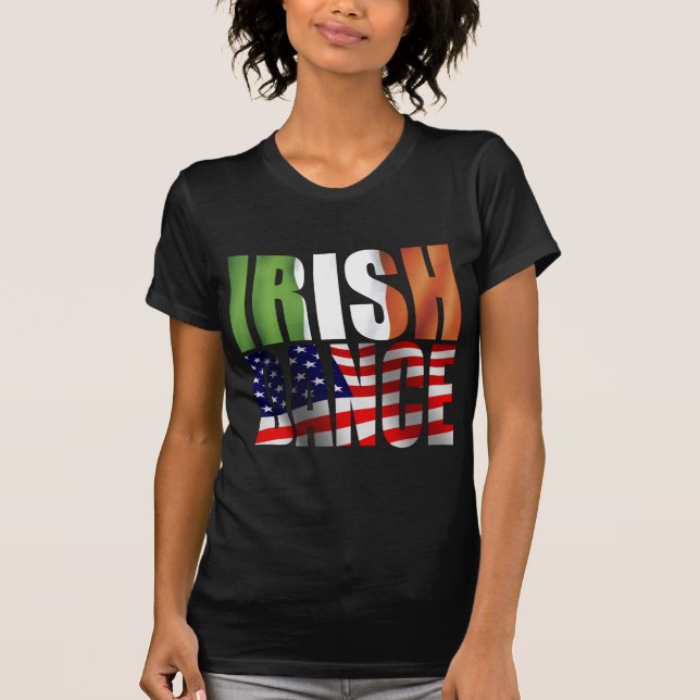 Tanz-Flaggen T-Shirt (Vorderseite)