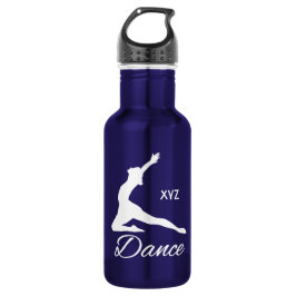 TANZ-Gewohnheitsmonogramm Edelstahlflasche