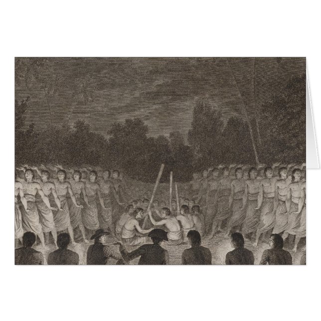 Tanz, Hapaee, Tonga 2 (Vorderseite (Horizontal))