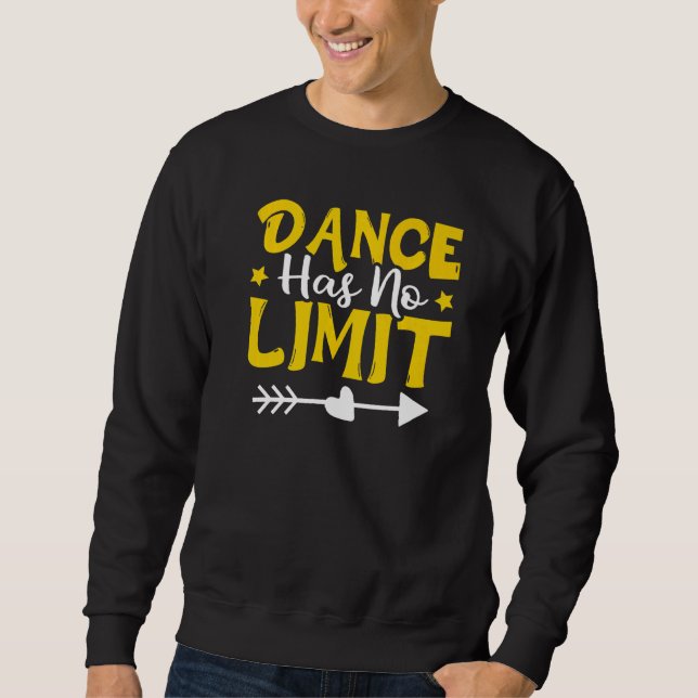Tanz hat keine Grenzen Sweatshirt (Vorderseite)