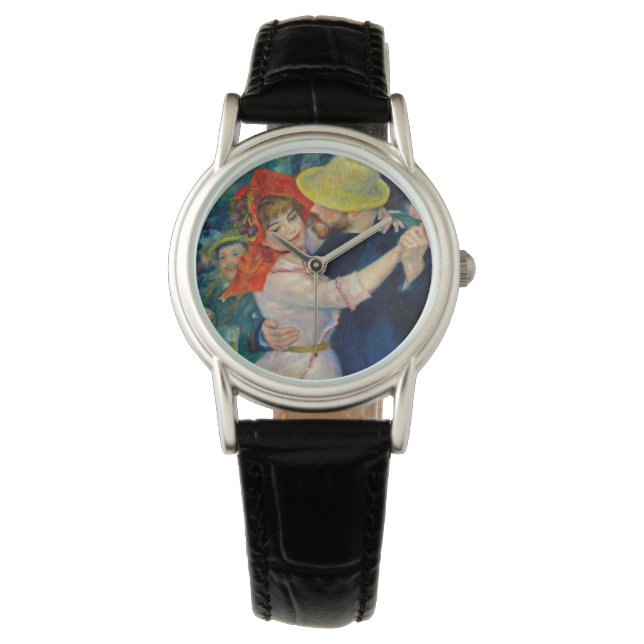 Tanz im Bougival Pierre Renoir Armbanduhr (Vorderseite)