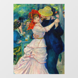 Tanz im Bougival Pierre Renoir Fensteraufkleber