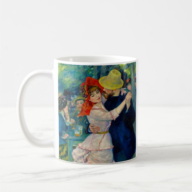 Tanz im Bougival Pierre Renoir Kaffeetasse (Links)