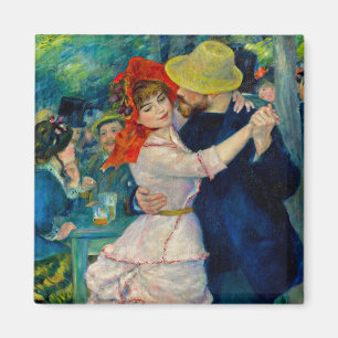 Tanz im Bougival Pierre Renoir Magnet