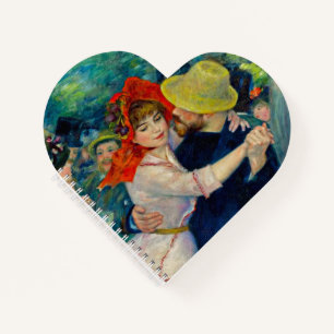 Tanz im Bougival Pierre Renoir Notizbuch