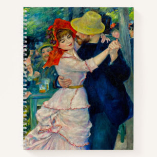 Tanz im Bougival Pierre Renoir Notizbuch