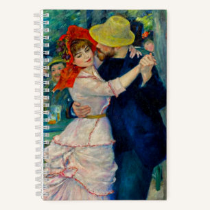 Tanz im Bougival Pierre Renoir Notizbuch