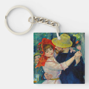 Tanz im Bougival Pierre Renoir Schlüsselanhänger