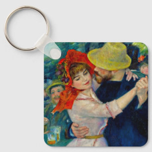 Tanz im Bougival Pierre Renoir Schlüsselanhänger