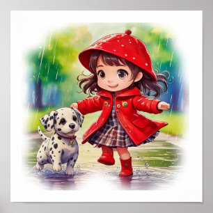 Tanz im Regen Poster