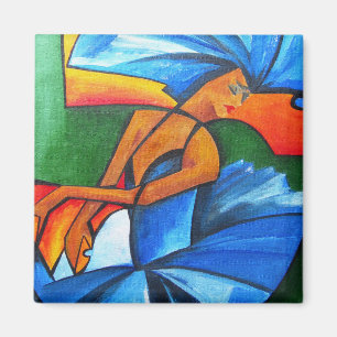 Tanz in Blau 2008 Magnet