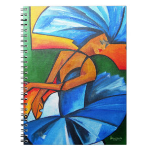 Tanz in Blau 2008 Notizblock