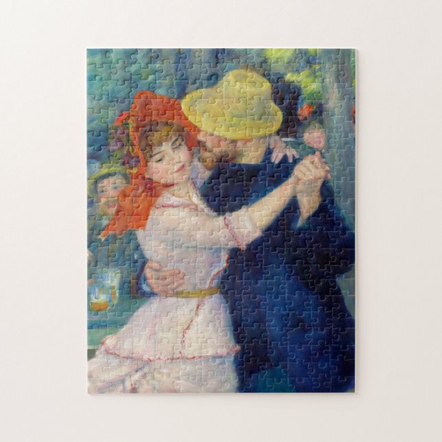 Tanz in Bougival, Paar von Pierre-Auguste Renoir (Vertikal)