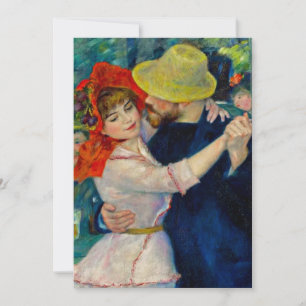 Tanz in Bougival Pierre Renoir Ankündigung