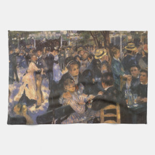 Tanz in der Mühle von Le Galette von Pierre Renoir Handtuch