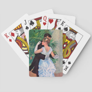 Tanz in der Stadt von Pierre-Auguste Renoir Spielkarten