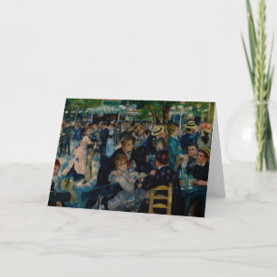 Tanz in Le Moulin de la Galette - Auguste Renoir Dankeskarte