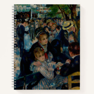 Tanz in Le Moulin de la Galette - Auguste Renoir Notizbuch