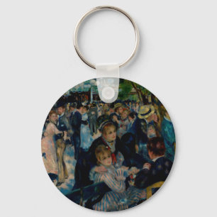 Tanz in Le Moulin de la Galette - Auguste Renoir Schlüsselanhänger