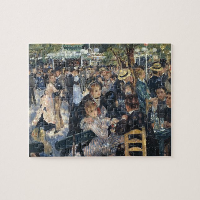 Tanz in Le Moulin de la Galette - Renoir Malerei (Horizontal)