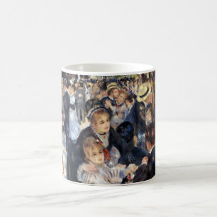 Tanz in Le Moulin de la Galette von Pierre-Auguste Kaffeetasse