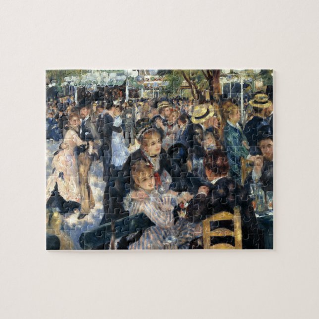 Tanz in Le Moulin de la Galette von Renoir (Horizontal)